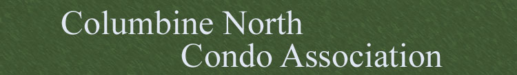 header: Columbine North Condo Association